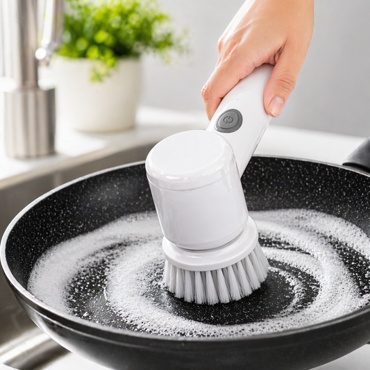 Cepillo Eléctrico Inalámbrico Limpieza Magic Brush 5 en 1