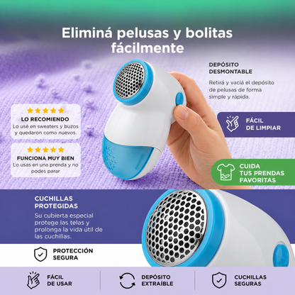Mini Saca Pelusa y Pelos de Mascotas