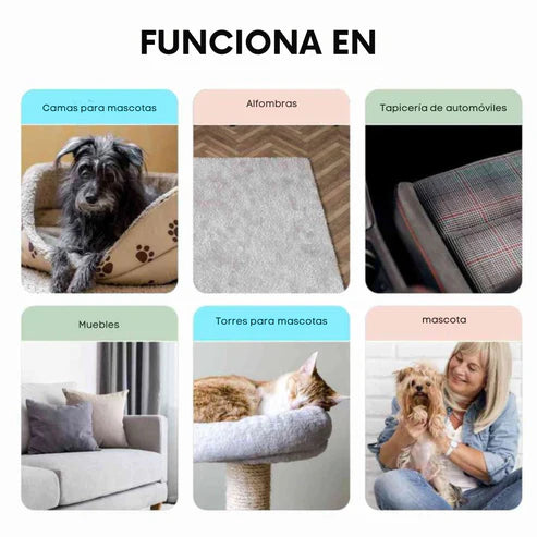 Guante Saca pelos y pelusa de perros y gatos